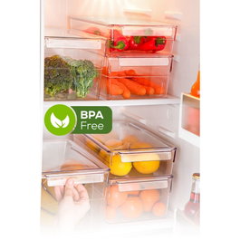 Hermia Set de 3 Organizadores para Frigorífico F-227 Transparente
